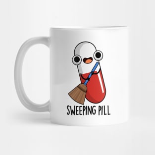 Sweeping Pill Funny Medicine Pun Mug